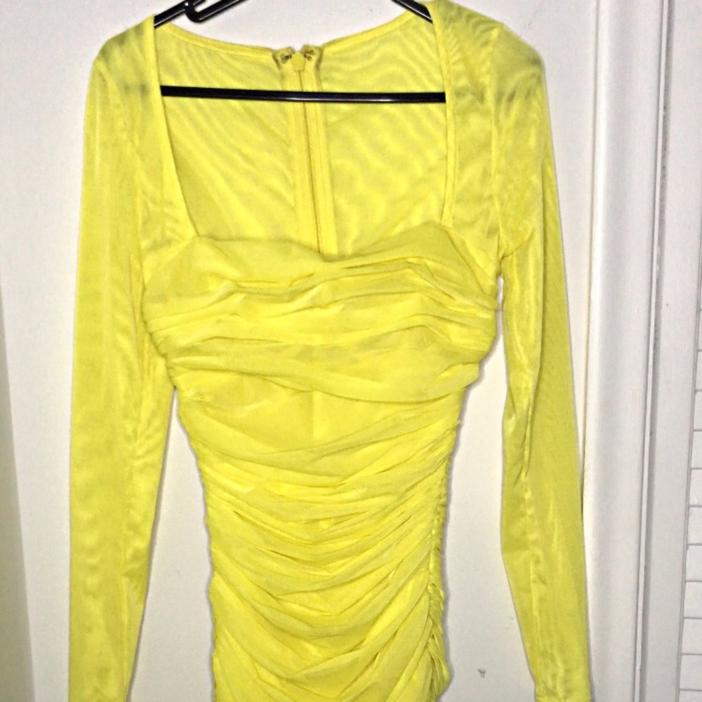 Yellow House of CB Dress